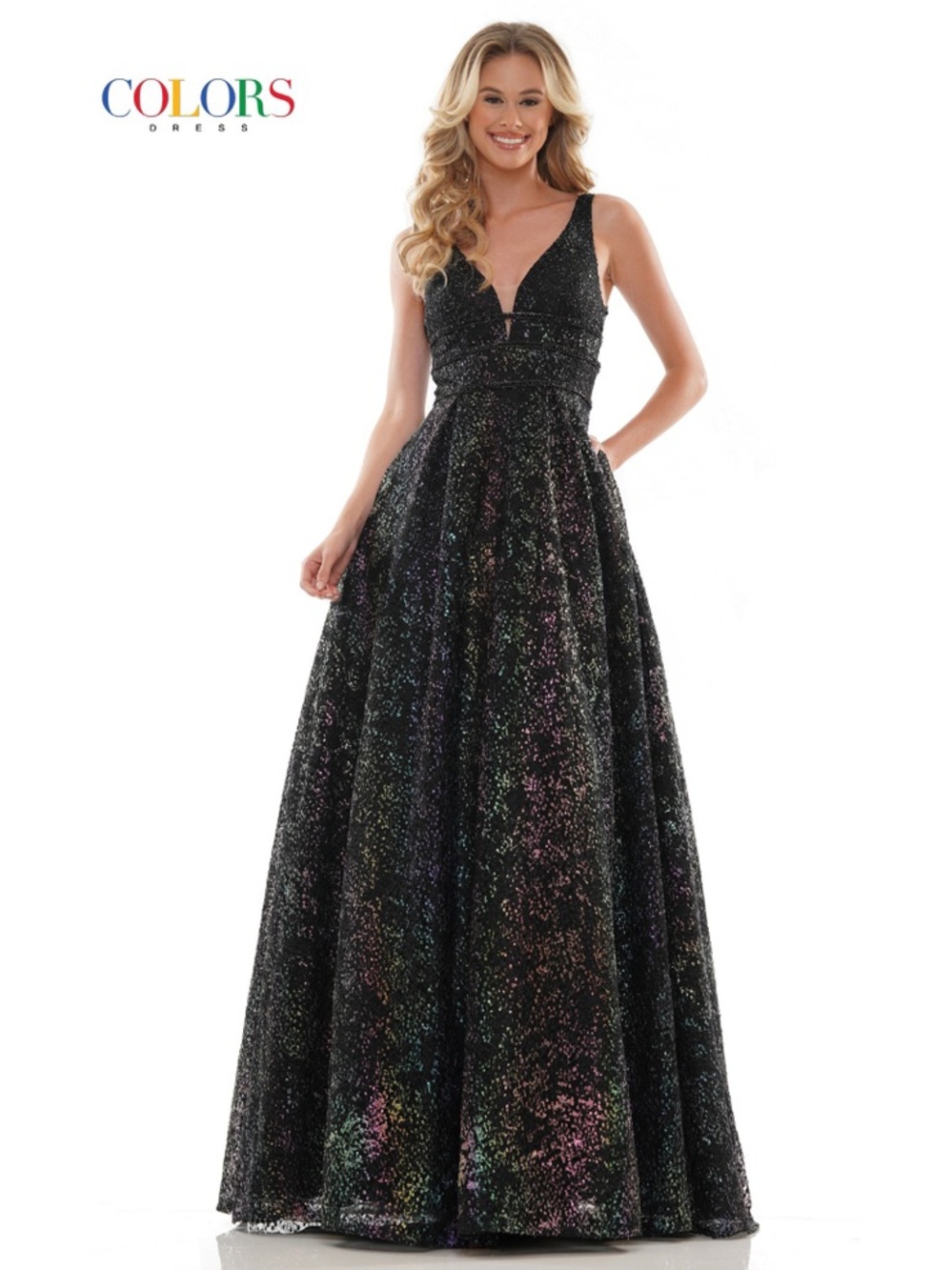 Colors Prom Dress - Picture 5 of 6